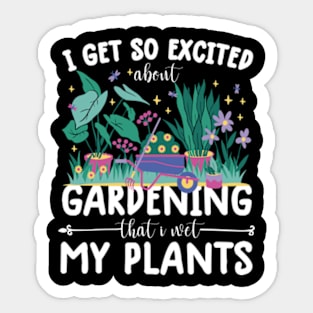 Cool Gardening Design For Men Women Plant Lover Gardener Sticker